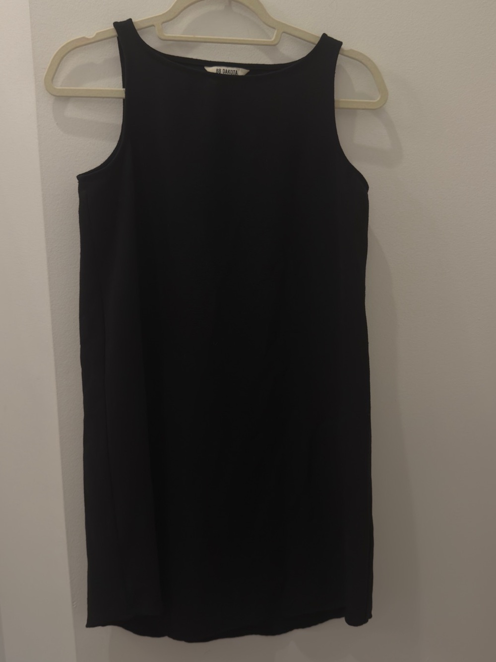 BB Dakota Black Sleeveless casual high neck Dress